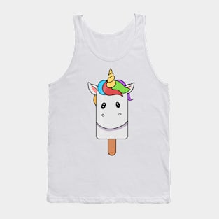 Animal Popsicle Unicorn Ice Cream Summer Gift Tank Top